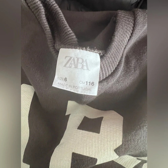 ✨ Host  Pick ✨ Zara Kids | "Paris" Girls Sweater Dress | Size 6 [21] - Picture 5 of 5